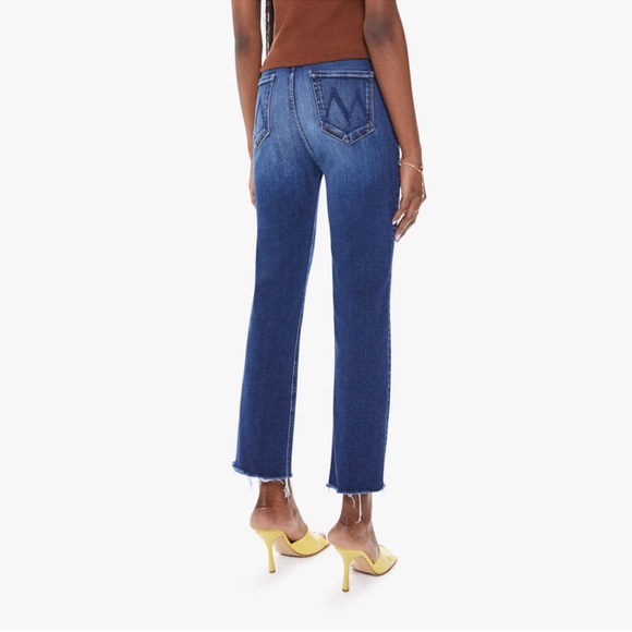 MOTHER The Tripper Ankle Fray Change Is In The Air Jeans Size 26 - Picture 3 of 13